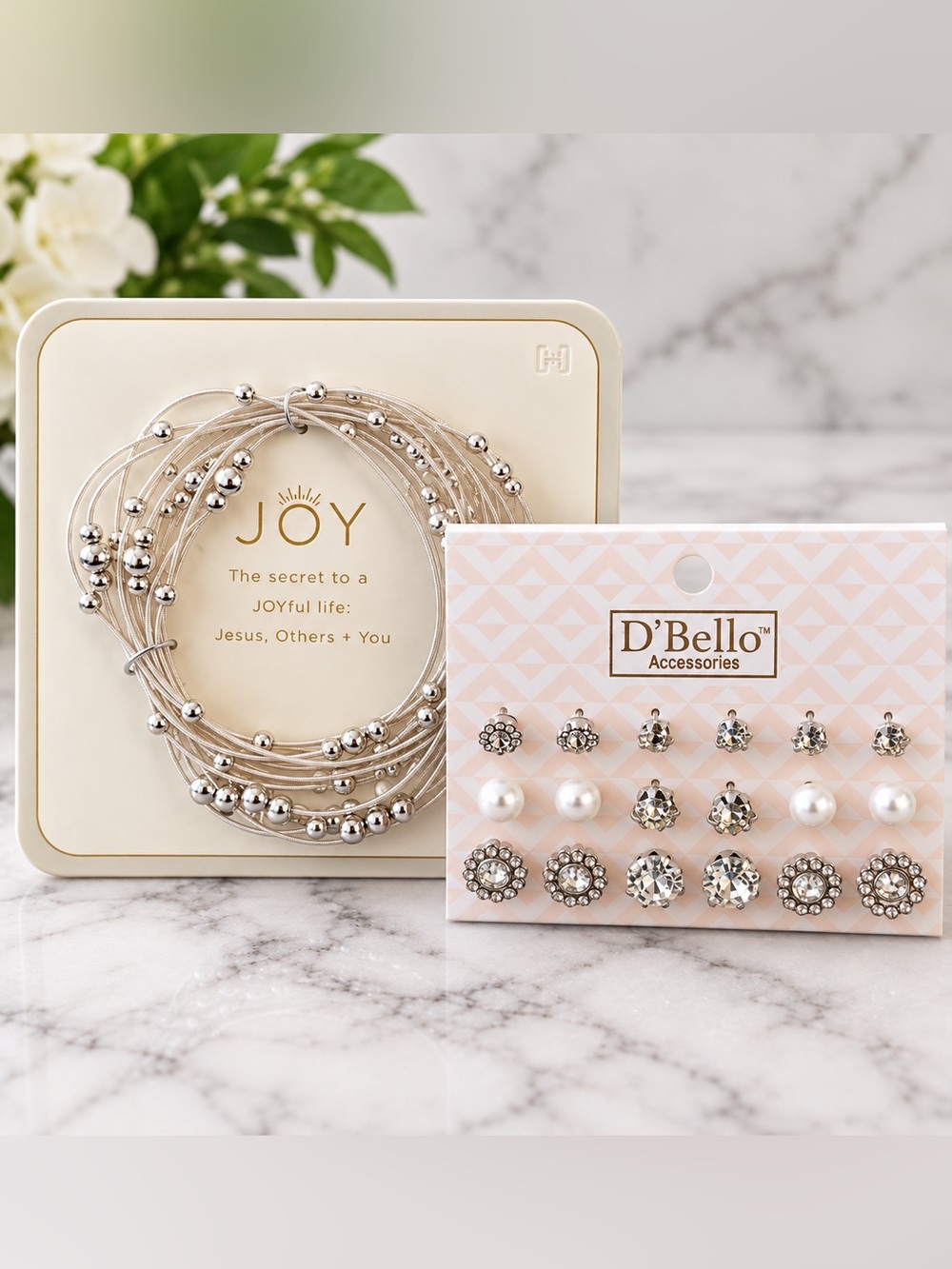 D'Bello Earrings & Bracelet